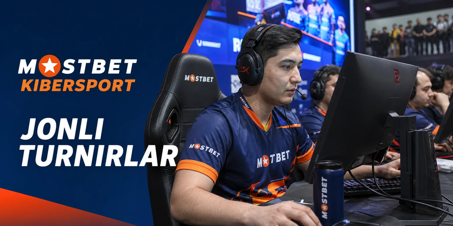 Mostbet UZ kibersport stavkalari uchun real LAN turniri